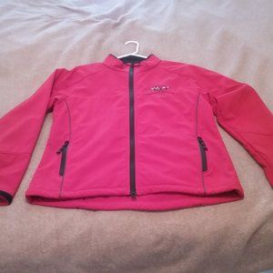 Corvette Ladies Jacket Red, Large Clique